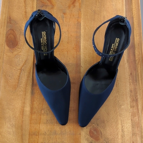 FINAL SALE 🆕🌿GIORGIO IACHINI ITALIAN HEELS🌿 - Picture 4 of 12